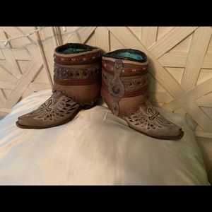 Lightly worn Corral Booties🥰